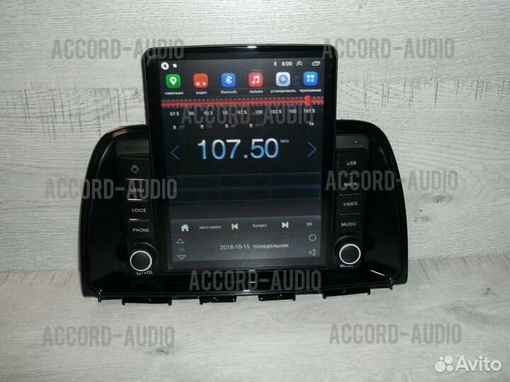 Магнитола Mazda CX-5 Android в стиле Tesla