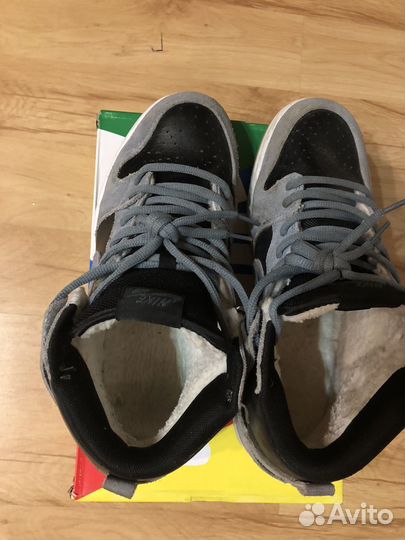 Зимние ботинки Nike SB с мехом внутри