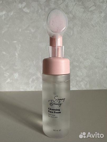 Пенка для лица очищающая с щеткой Sammy Beauty