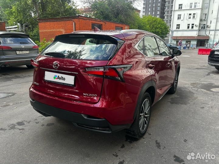 Lexus NX 2.0 CVT, 2016, 96 820 км