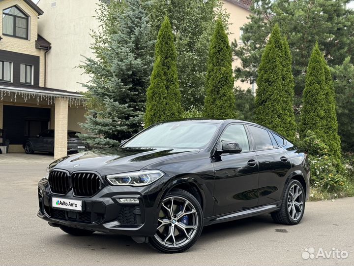 BMW X6 3.0 AT, 2020, 91 000 км