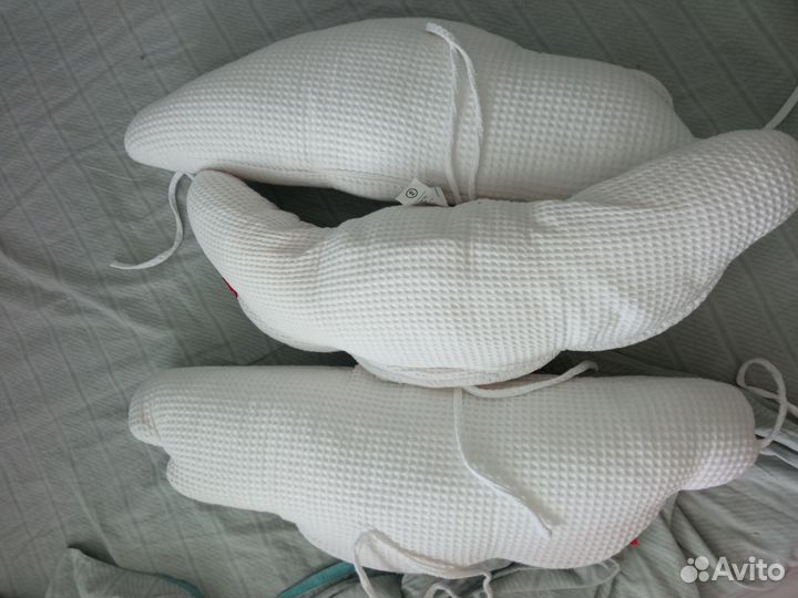 Бортики в детскую кроватку happy baby