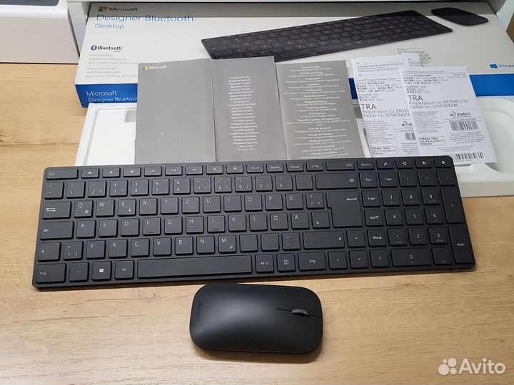 Комплект клавиатура и мышь Microsoft