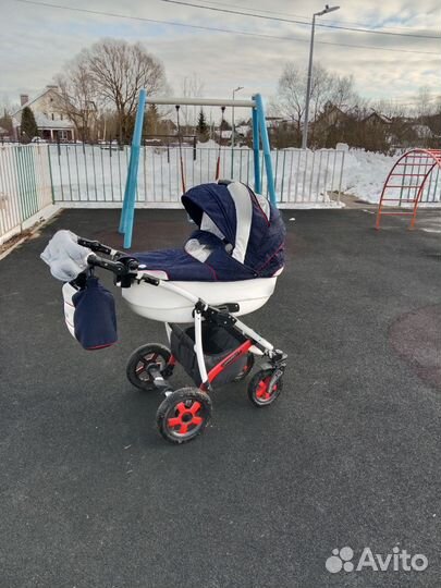 Коляска camarelo 3 в 1