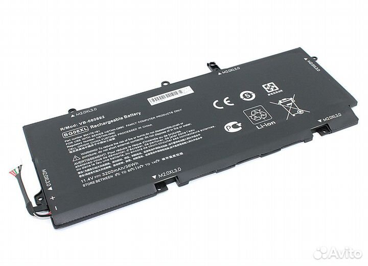 Аккумулятор для HP Elitebook 1040 G3 11.4V 3200mAh