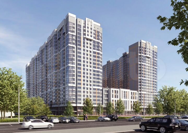 Квартира-студия, 25,4 м², 18/25 эт.