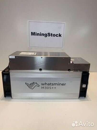 Майнер Whatsminer m30s++ 110th