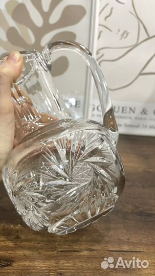 Графин хрустальный СССР