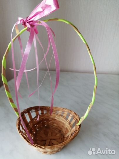 Декоративные корзиночки для цветов набор