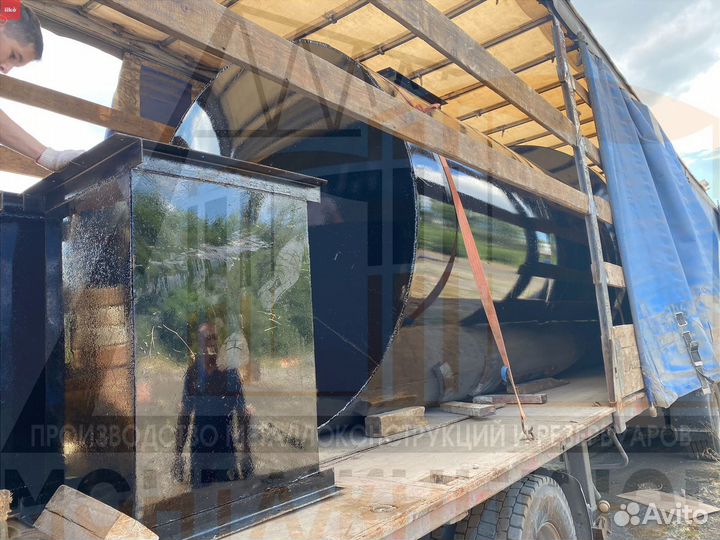 Резервуар Горизонтальный Стальной на заказ 100/40