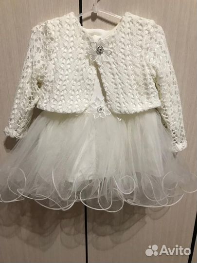 Платье для девочки 62-68