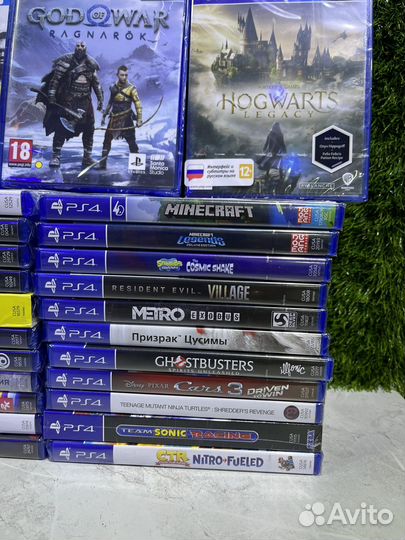 Новые диски с играми для Sony PS4/PS5