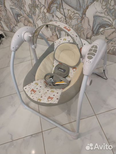 Детские электронные качели