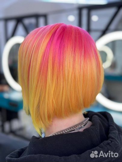 Цветное окрашивание / колорист / парикмахер