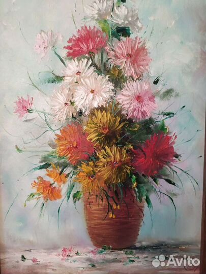 Картины Натюрморты с цветами