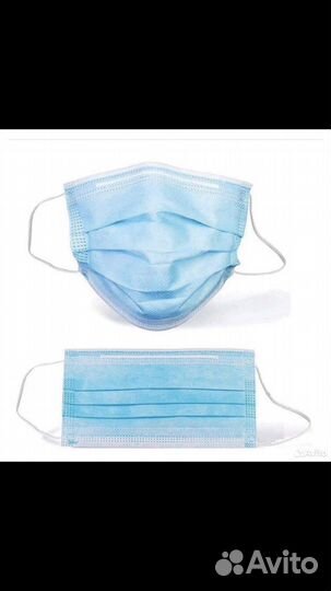 Маска одноразовая медицинская