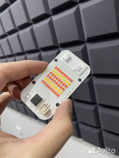 Светодиодная лампа 50W, полный спектр, для роста