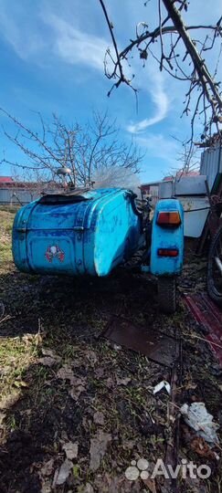 Люлька на мотоцикл урал