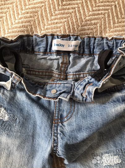 Джинсы для мальчика 2-3 года