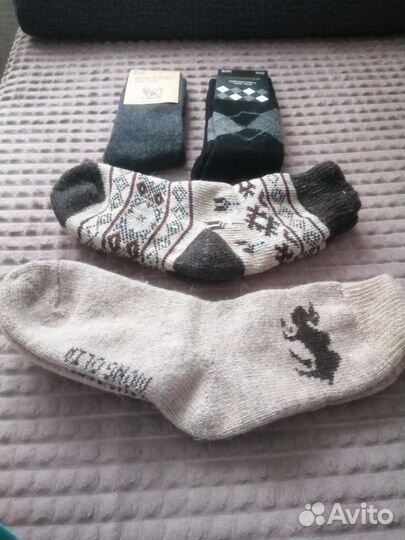 Носки мужские шерстяные новые