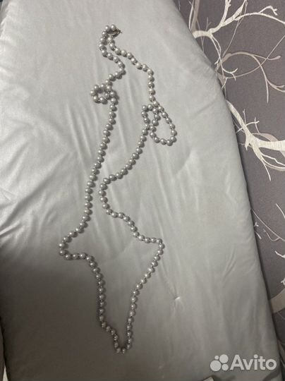 Бусы натуральный жемчуг