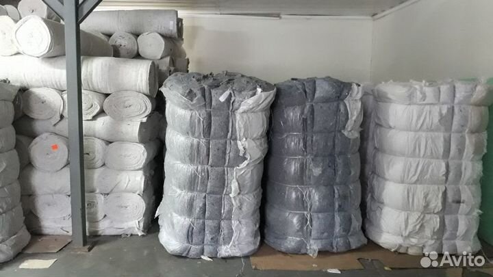 Холстопрошивное полотно светлое