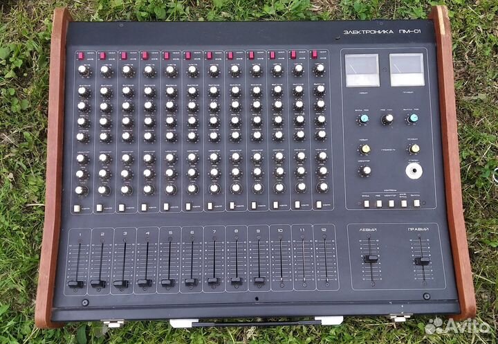 Микшерный пульт Электроника пм 01