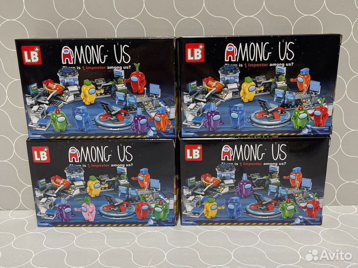 Lego Among Us комплект мини конструкторов 8в1