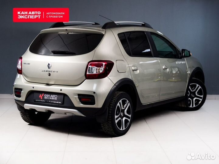 Renault Sandero Stepway 1.6 МТ, 2017, 138 783 км