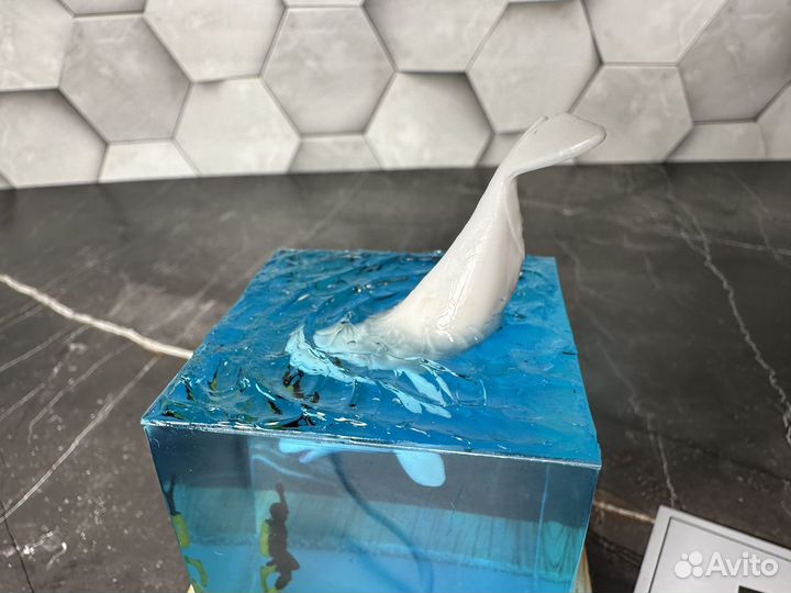 Ночник из эпоксидной смолы