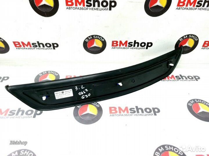 Накладка порога задняя левая Bmw 520D G30 B47 2017