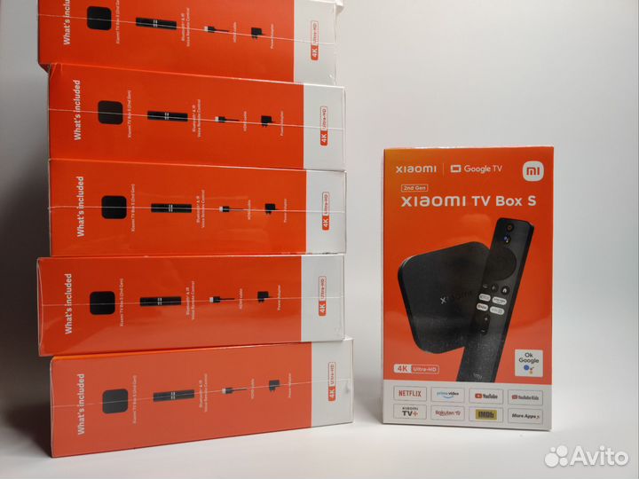 Xiaomi Mi Tv Box s 2 gen новые