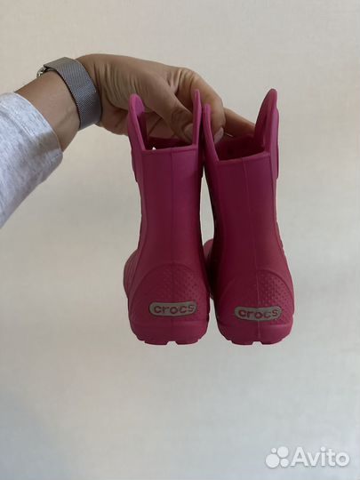Резиновые сапоги crocs c8