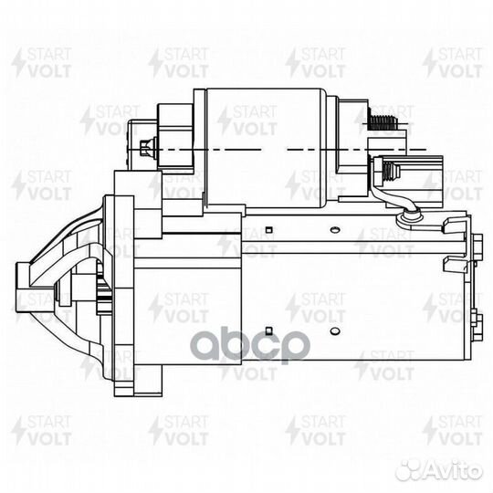 Стартер для а/м Chery Tiggo 7 PRO (20) 1.5T/Ti