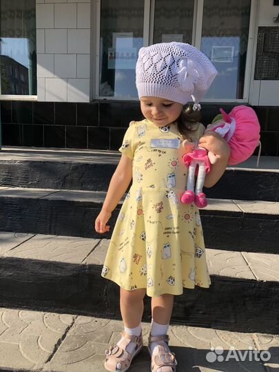 Платье для девочки 92