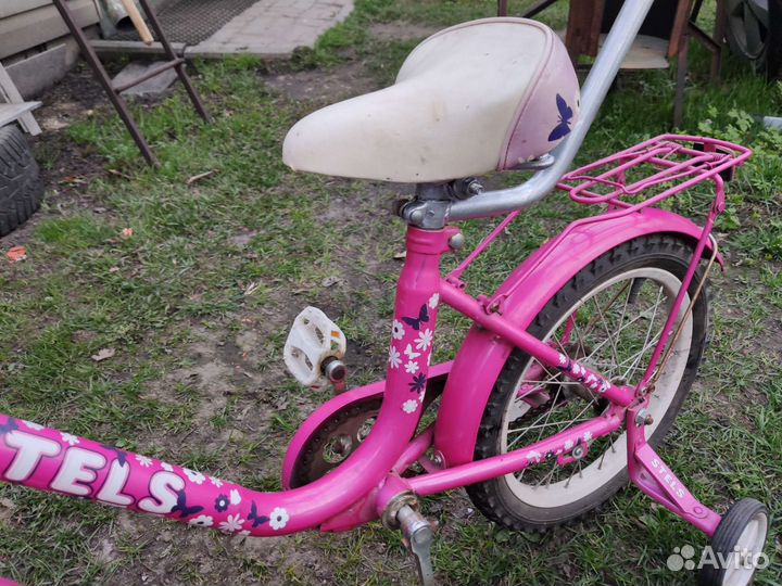 Детский велосипед с ручкой бу