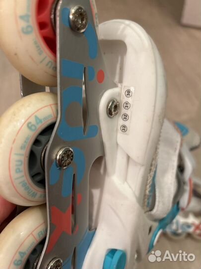 Роликовые коньки детские раздвижные