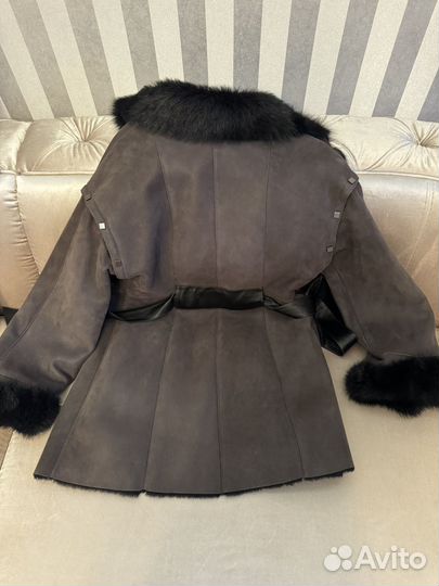 Дубленка 2 в 1 натуральная женская