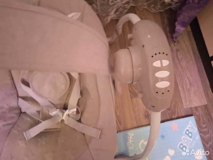 Детские электронные качели для новорожденных