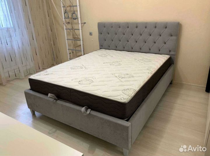 Матрас одно спальный ортопедический пружинный с до