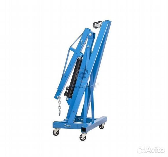 Кран гидравлический гаражный гусь