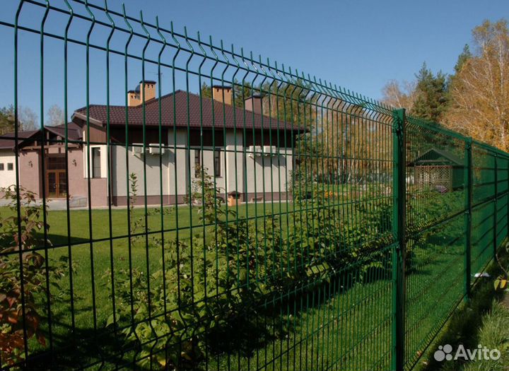 Забор из 3D сетки Под Ключ + Доставка