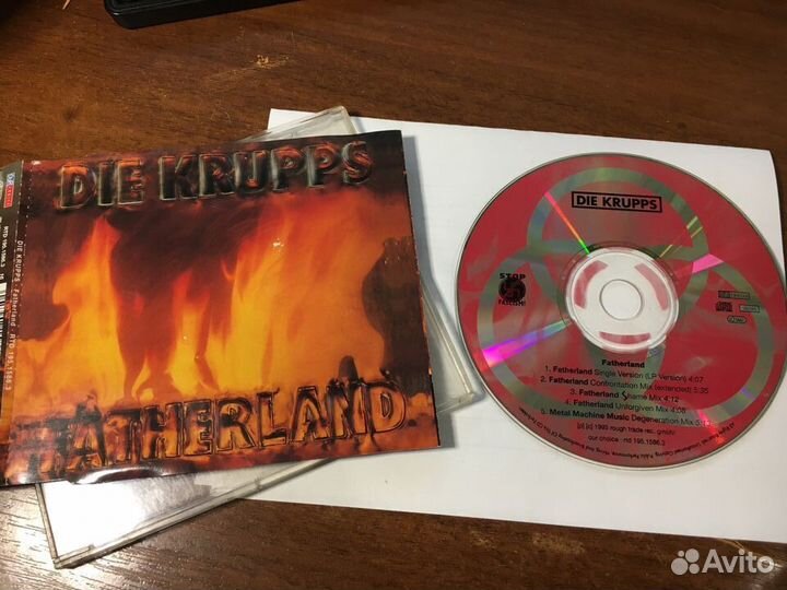 Фирменный audio cd DIE krupps 1993 fatherland