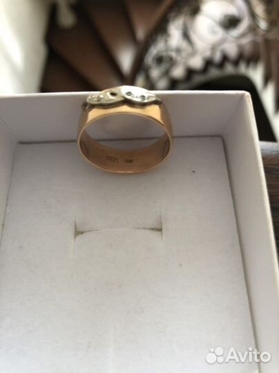 Советское Кольцо с бриллиантами