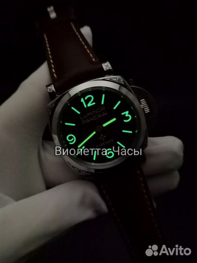 Мужские часы механика panerai luminor firenze