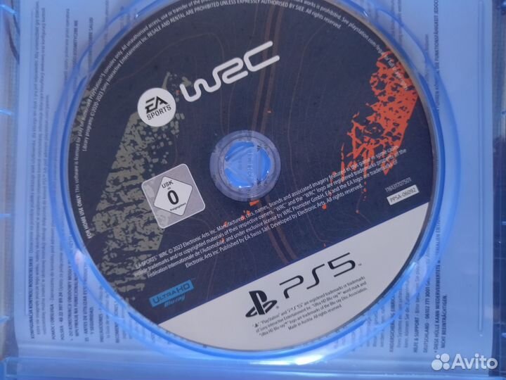 Игра EA sports WRC для ps5