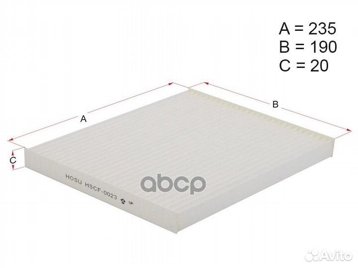 Фильтр салона KIA sportage/hyundai IX35 10