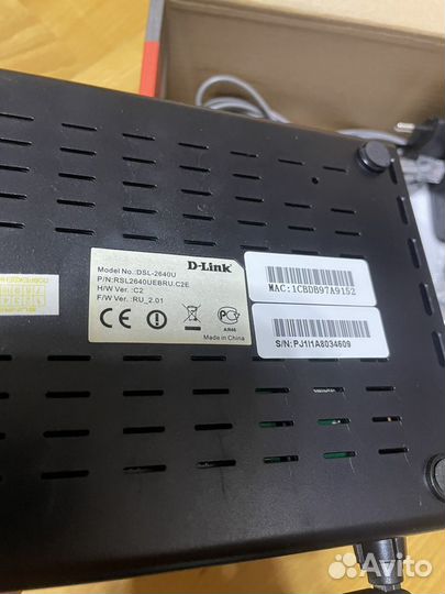 Модем Dlink dsl 2640u