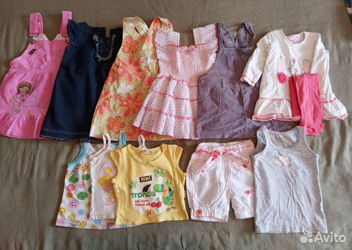 Пакет вещей на девочку 1год