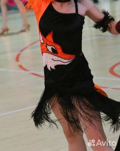 Латина Ю1, спортивно бальное платье